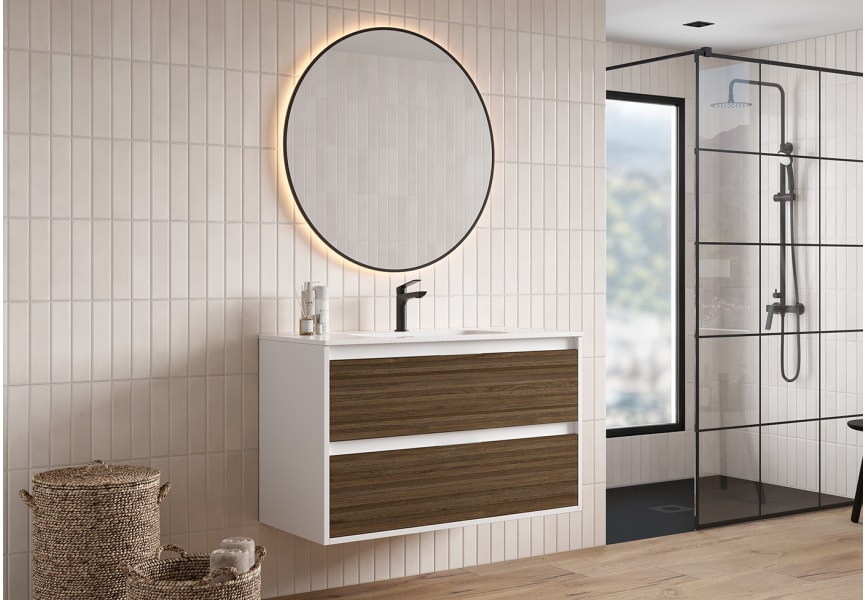 Conjunto completo de mueble de baño Zaoma Bruntec principal 1