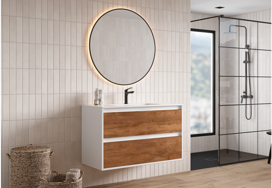 Conjunto completo de mueble de baño Zaoma Bruntec principal 8