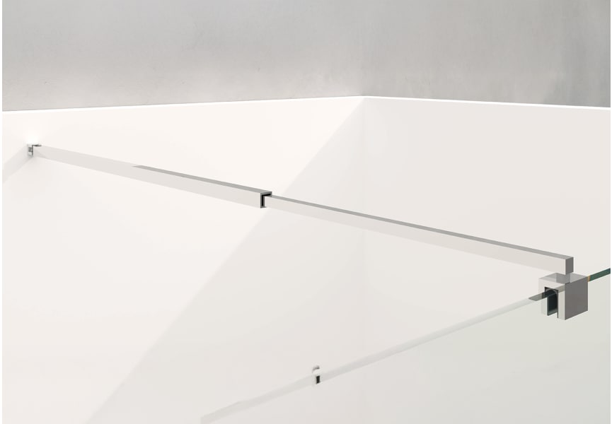 Mampara de ducha en Acero Inox Ara Bruntec detalle 8