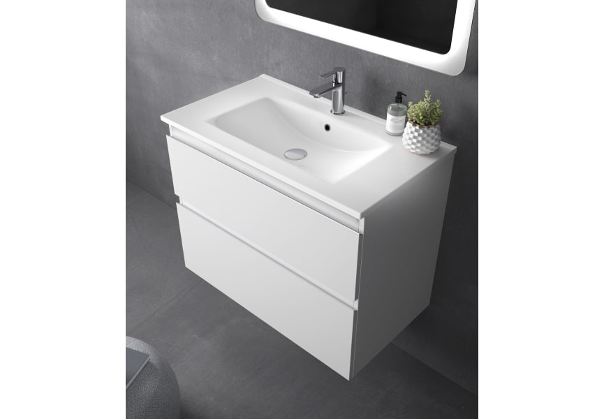 Conjunto mueble de baño fondo reducido 39 cm Carmen Ávila Dos detalle 1