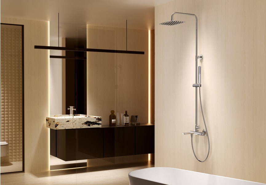 Conjunto de ducha y baño Toscana Imex ambiente 8