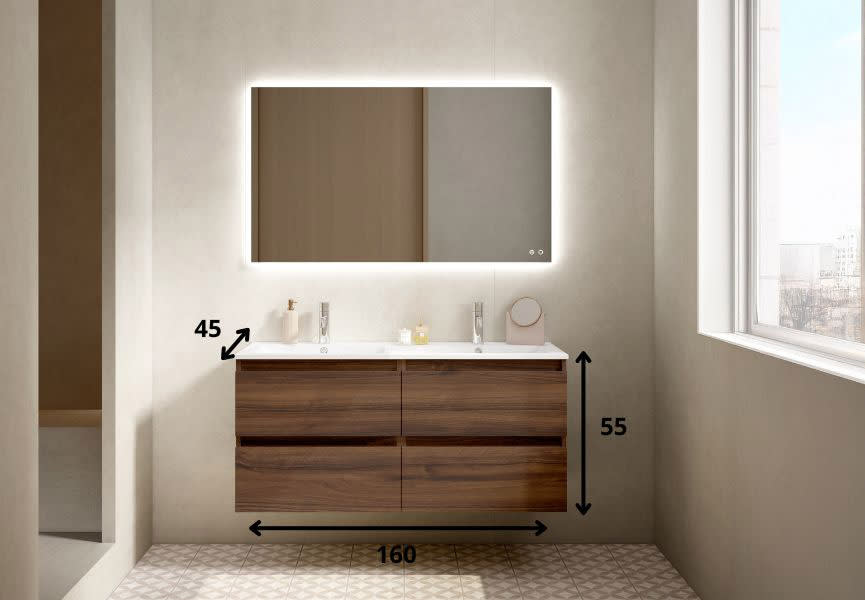Meuble de salle de bains Box Viso croquis 11