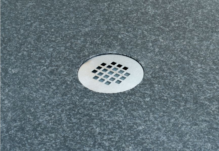 Plato de ducha Sur Africa Granito Natural Bruntec detalle 3