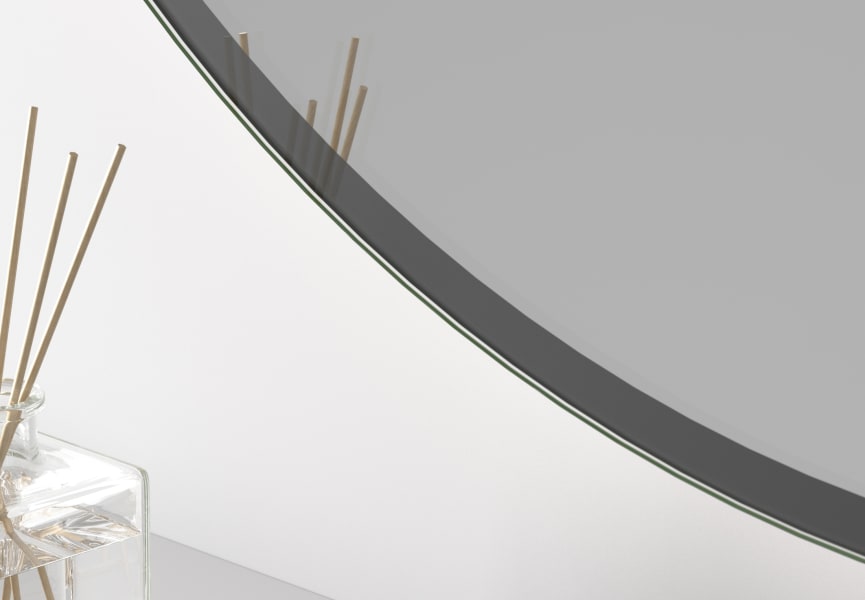 Miroir de salle de bains avec l'éclairage LED Stone Bruntec détail 5
