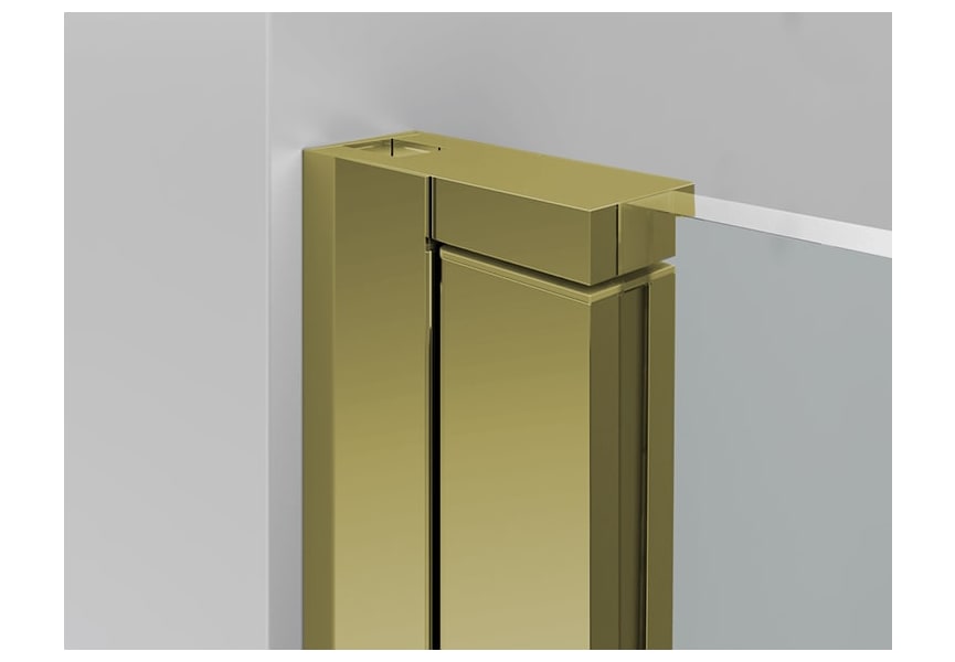 Paroi de douche Carina Bruntec sur mesure détail 3