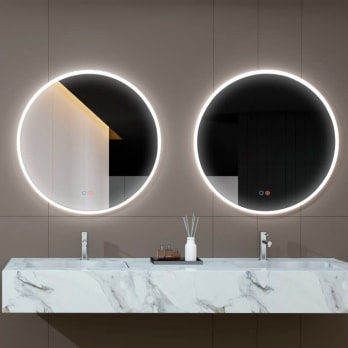 Espejo de baño con luz LED Atenas Ledimex