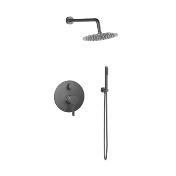 Ensemble de douche à encastrer en Bambú Lluvibath