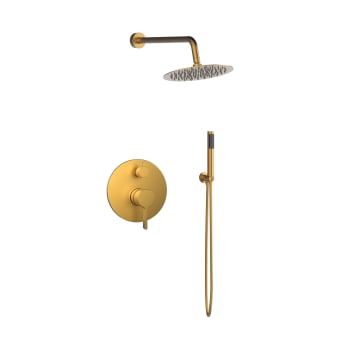 Ensemble de douche à encastrer en Bambú Lluvibath