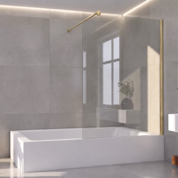 Paroi de baignoire sur mesure Alhena Bruntec