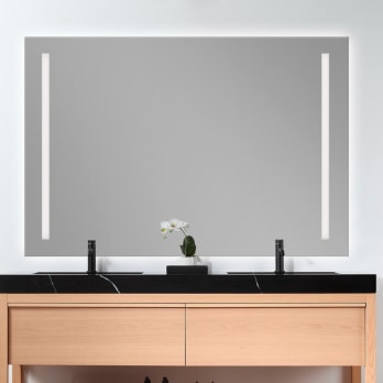 Espejo de baño con luz LED Katrina Bruntec