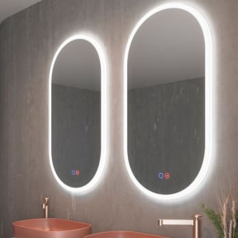 Miroir de salle de bains avec éclairage LED Canadá Ledimex