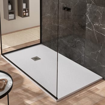 Receveur de douche en résine chargée minérale Granito Hidronatur