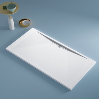 Receveur de douche en résine Design Tiden Bruntec