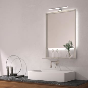 Miroir de salle de bains avec éclairage LED Margarita Eurobath