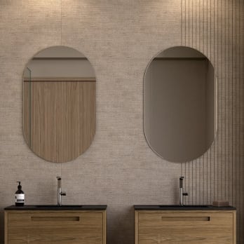 Miroir de salle de bains Lumen Bruntec