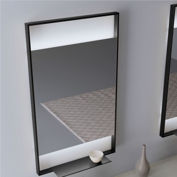 Espejo de baño con luz LED Elan de Bruntec