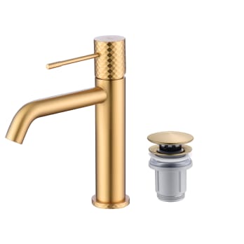Pack Grifo de lavabo Génova Imex + Válvula click-clack