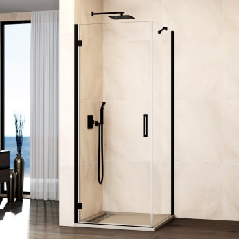 Paroi de douche en verre (Combi A + côté fixe) GME