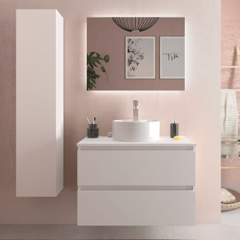 Meuble de salle de bains avec vasque à poser Bequia Salgar