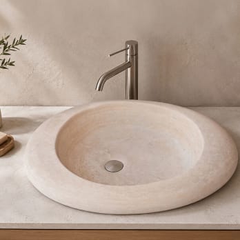Lavabo de mármol natural Cicle Bruntec