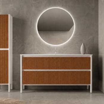 Ensemble de meubles de salle de bains Alpes 23 Bruntec