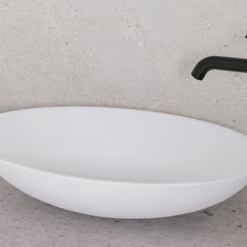 Astra Vasque à poser solide avec profondeur réduite Art and Bath