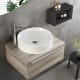 Mueble de baño con encimera de madera Landes Coycama ambiente 6