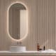 Bruntec Delta Miroir de salle de bain avec éclairage LED principal 1