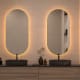 Bruntec Delta Miroir de salle de bain avec éclairage LED principal 6