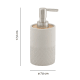 Conjunto de accesorios de baño Afrodite Gedy croquis 13
