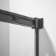 Paroi de douche noir mat Basic Spazio GME détail 2