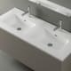 Conjunto de mueble de baño de madera maciza Alpes 7 Bruntec detalle 3