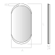 Miroir de salle de bains avec éclairage LED Pol Bruntec croquis 5
