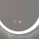 Miroir de salle de bains avec éclairage LED Canadá Ledimex détail 2