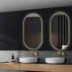 Miroir de salle de bains avec éclairage LED Tokyo Ledimex principal 4