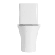 Inodoro compacto Leto Fossil Natura detalle 1
