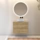 Mueble de baño con encimera de madera Roma Bruntec principal 2