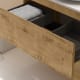 Mueble de baño con encimera de madera Roma Bruntec detalle 10