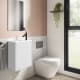 Ensemble de meubles de salle de bains à faible profondeur 22 cm Loft Visobath principal 1
