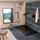 Receveur de douche en résine Design Stile Bruntec environnement 2