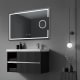 Miroir de salle de bain avec éclairage LED Malta Ledimex environnement 7