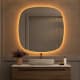 Miroir de salle de bain avec éclairage LED Look Bruntec principal 5