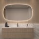 Miroir de salle de bain avec éclairage LED Look Bruntec principal 1