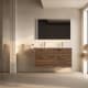 Conjunto mueble de baño suspendido con lavabo Flat Verso Viso principal 5