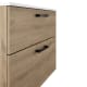 Conjunto mueble de baño suspendido con lavabo Flat Verso Viso detalle 8