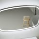 Espejo de baño con luz LED Leda Bruntec detalle 1