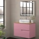 Meuble de salle de bains avec plan de toilette en bois Lia Bruntec Couleurs principal 9