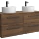 Conjunto mueble de baño Runa Salgar con lavabo sobre encimera principal 5
