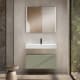 Conjunto mueble de baño con lavabo Solid y cajonera Nomad Viso principal 6