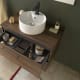 Meuble de salle de bains avec plan de toilette Silane Salgar détail 7